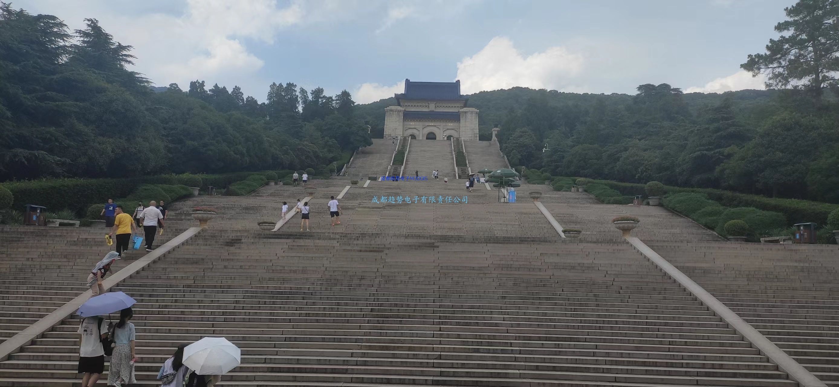 2022年07月15日江蘇省南京市某部隊(duì)三維電子沙盤數(shù)字沙盤交付！瞻仰中山陵！祭拜國(guó)父！我司工程師們自發(fā)前往的第62個(gè)烈士陵園