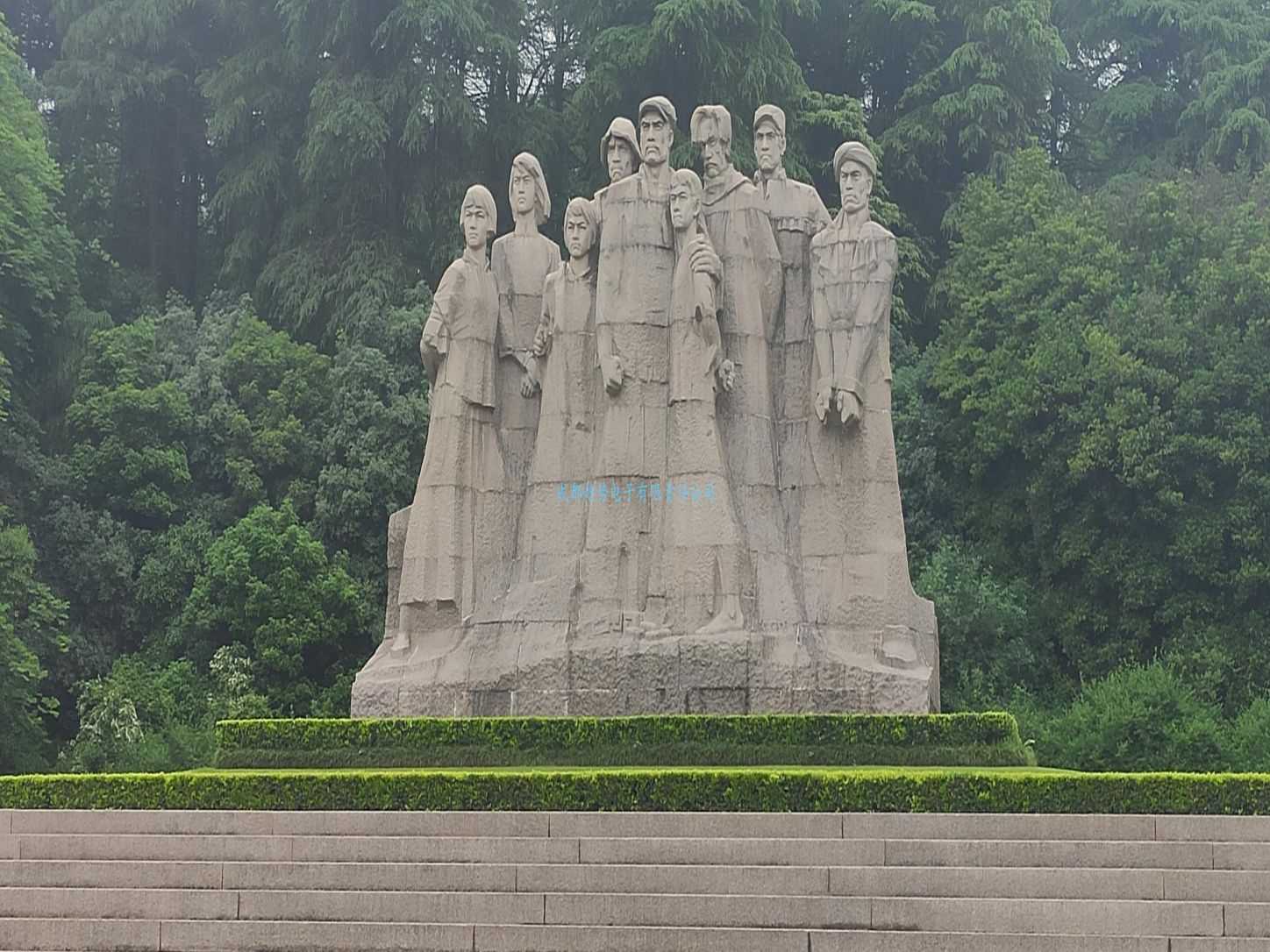 2023年05月09日江蘇省南京某部隊三維電子沙盤項目交付，瞻仰雨花臺革命烈士陵園！我司工程師們自發(fā)前往的第93個烈士陵園