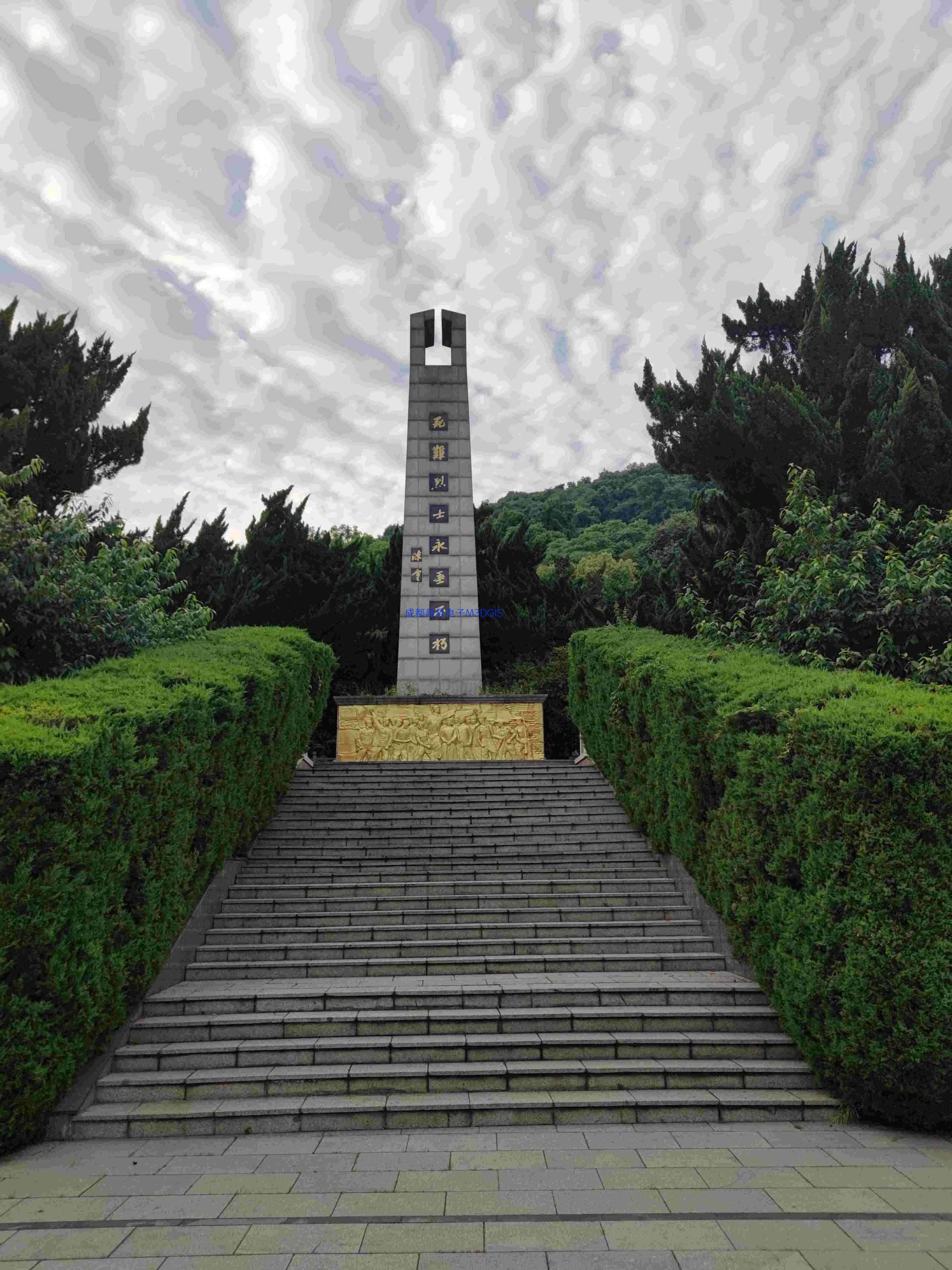 2024年06月11日，浙江省杭州市某武警部隊三維電子沙盤交付，瞻仰杭州市烈士陵園！