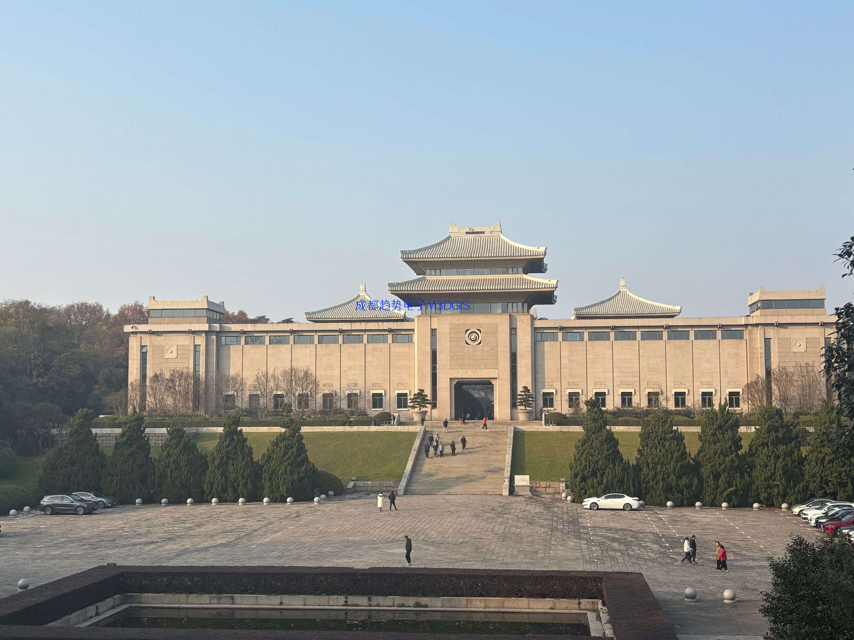 2025年01月16日江蘇省南京市某部隊(duì)國(guó)產(chǎn)三維電子沙盤交付，瞻仰雨花臺(tái)烈士紀(jì)念碑！